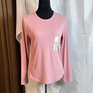 No Boundaries Soft Pink Long Sleeve Tee